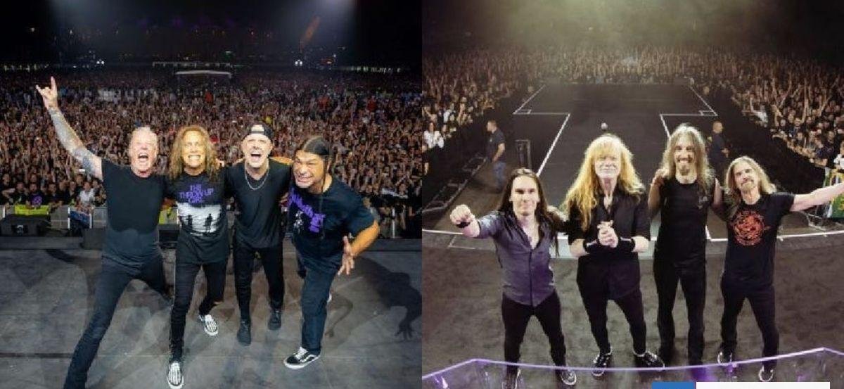 Dave Mustaine y posible gira con Metallica tras fin de Megadeth: "Lo arreglaría todo. Tiempo juntos"