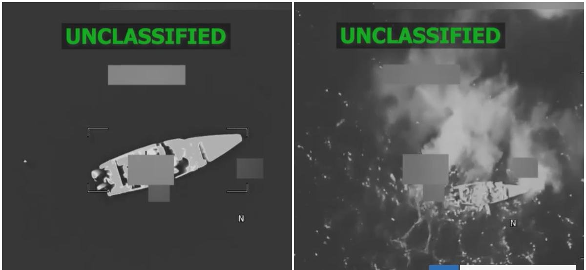 Fuerzas de EEUU matan a tres presuntos narcoterroristas en un nuevo ataque a una lancha en el Caribe