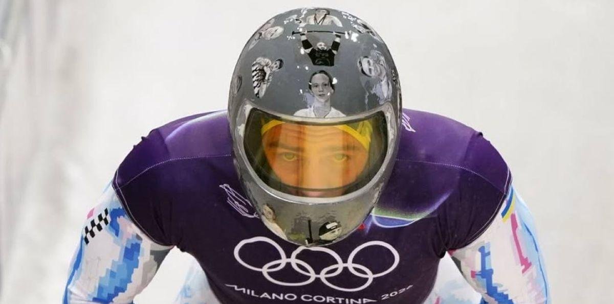 La historia de Vladyslav Heraskevych, el atleta ucraniano expulsado de los Juegos Olímpicos de Invierno por su polémico casco