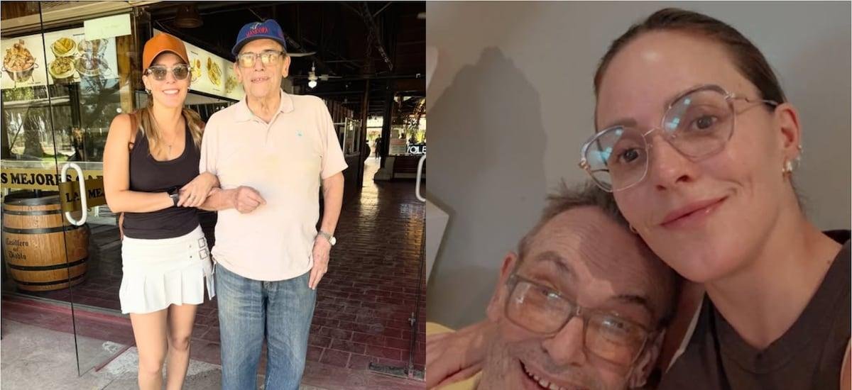 Maly Jorquiera se llevó a su papá a vivir con ella: Sergio Freire tuvo importante rol