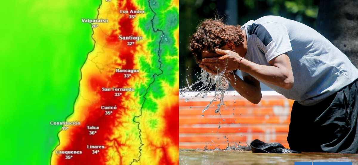 DMC emite Alerta Meteorológica por temperaturas extremas para 6 regiones del país: hasta 37° C