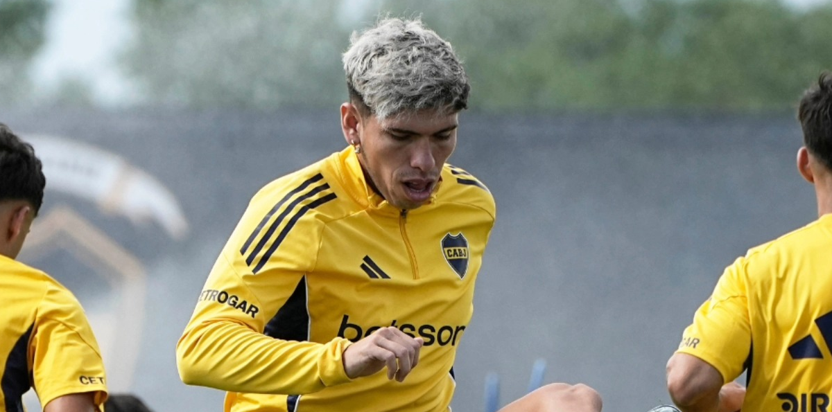 Palacios sigue sin entrenar y tiene un pie fuera del primer amistoso de Boca