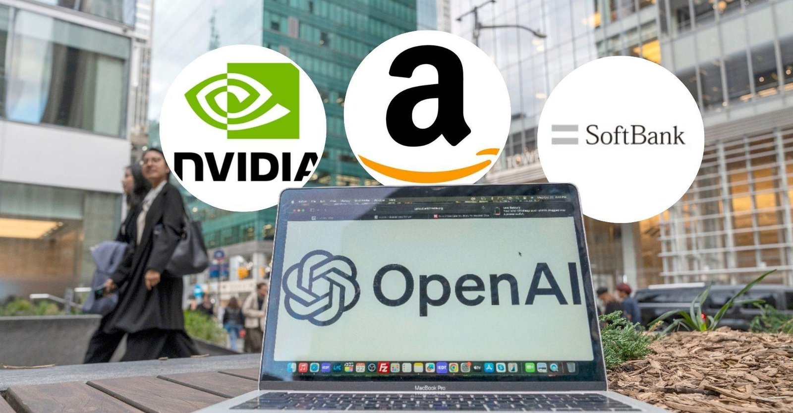 Amazon, NVIDIA y SoftBank invierten 110.000 millones de dólares en OpenAI