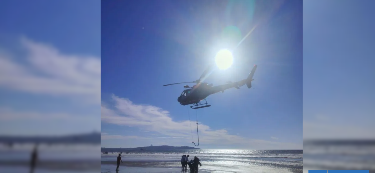 La Serena: rescatan a 13 bañistas en playas no aptas para el baño en una sola tarde en Avenida del Mar