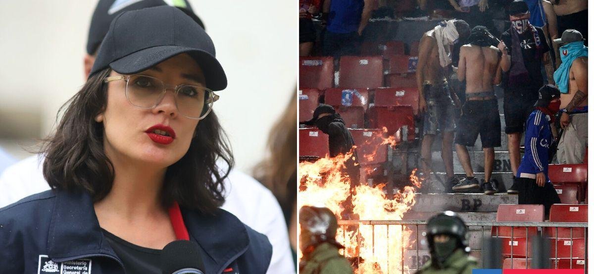 Gobierno endurece tono tras barbarie de hinchas de La U en el Nacional: pide responsabilidad a clubes