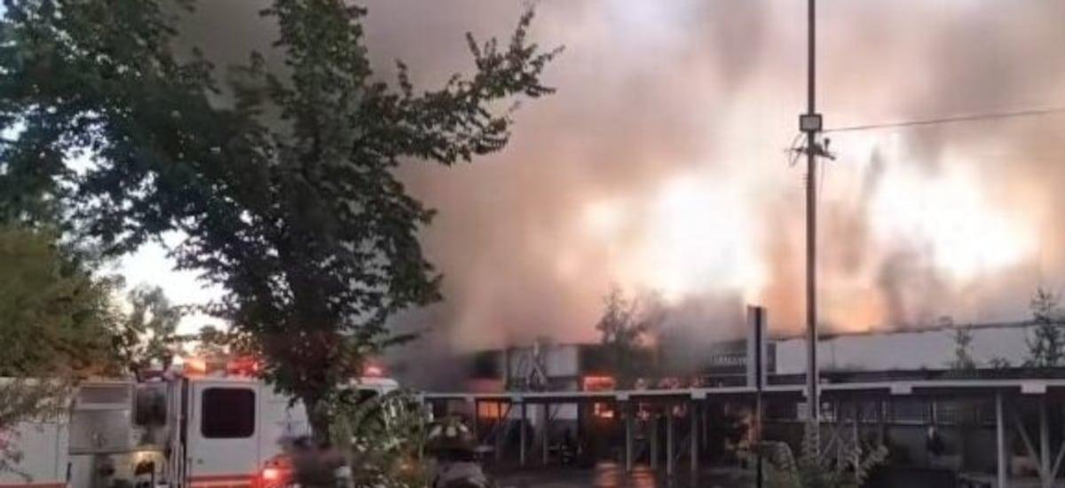 Incendio afecta a laboratorio de la Facultad de Agronomía de la Universidad de Chile en La Pintana