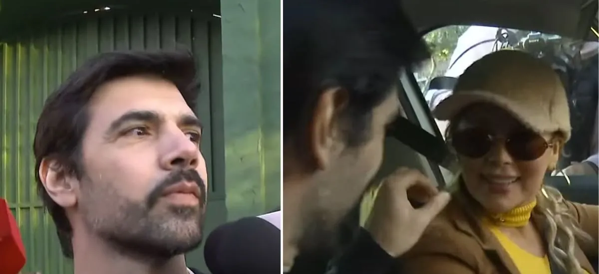 Inesperado detalle no pasó desapercibido: Así fue la salida de la cárcel de Joaquín Lavín Jr y su reencuentro con Cathy Barriga