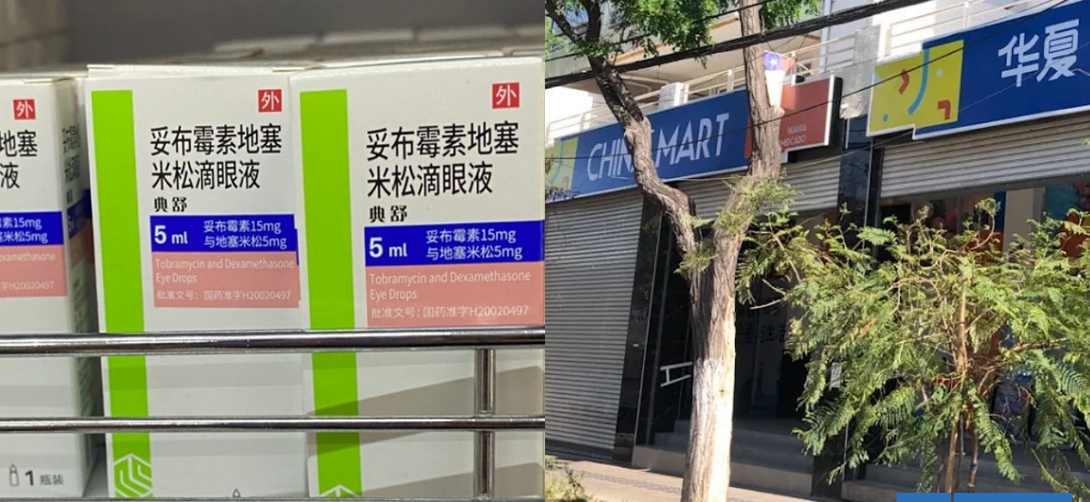 Denuncian que mall chino vende medicamentos en Santiago: el mismo local antes ofrecía carne de tortuga