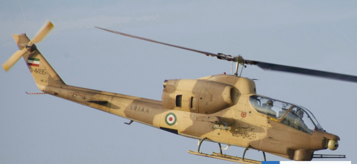 Al menos cuatro muertos tras estrellarse un helicóptero militar en pleno mercado de Irán