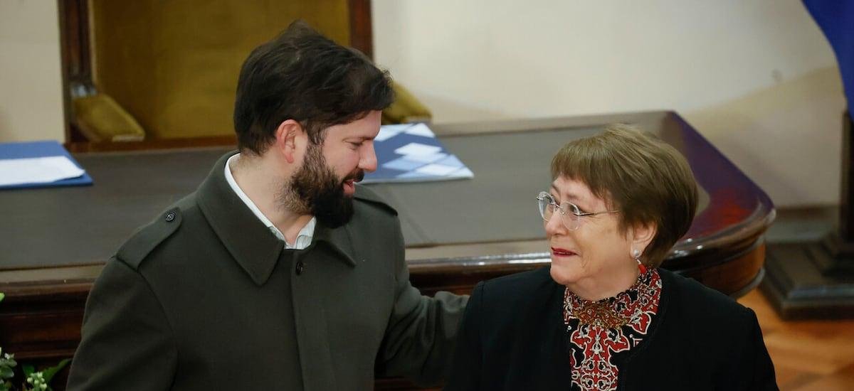 Boric anuncia que formalizará la candidatura de Bachelet a la Secretaría General de la ONU - La Tercera