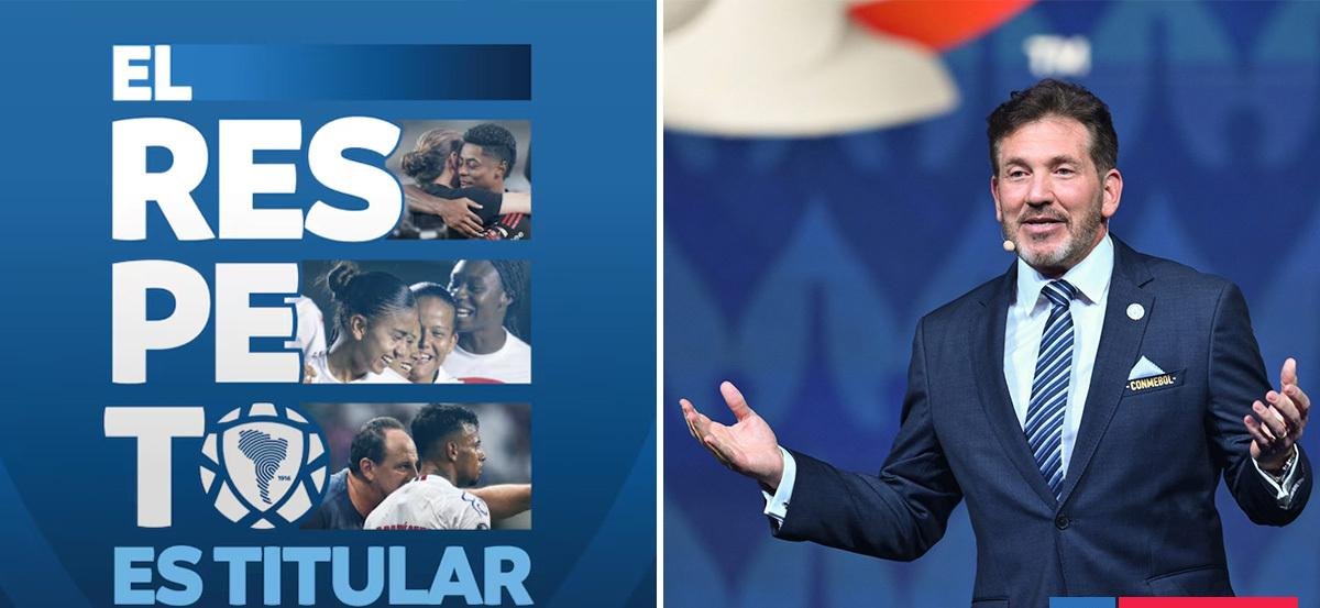 Nueva campaña de CONMEBOL busca promover el respeto dentro y fuera de la cancha