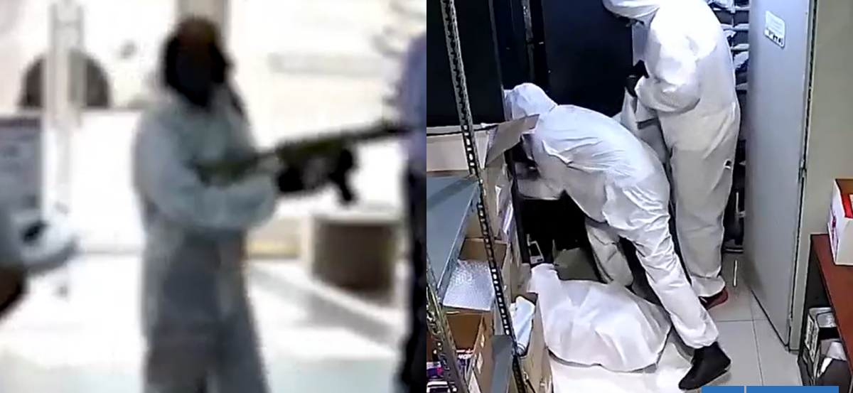 Tres detenidos por violento asalto armado a tienda WOM en San Miguel: quedaron en prisión preventiva