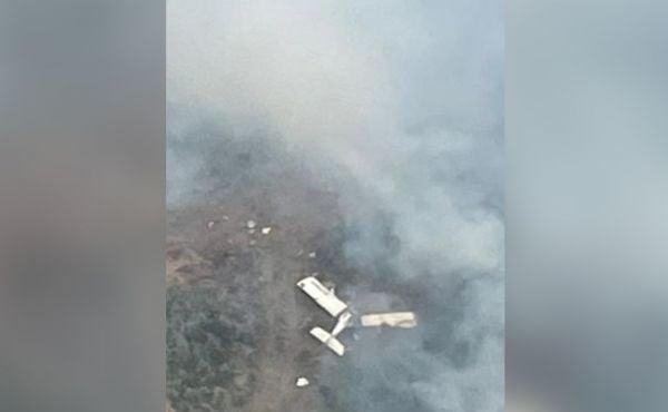 Piloto español se mantiene estable dntro de gravedad tras capotar en Lebu