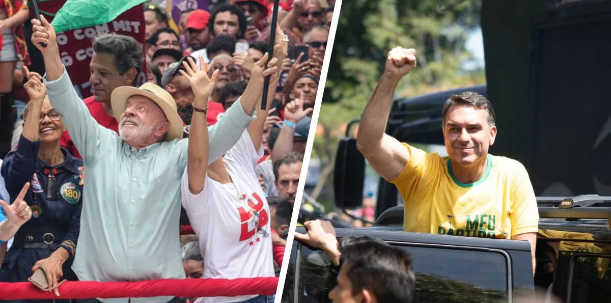 Lula y Bolsonaro cerraron sus campañas en Sao Paulo en la víspera de las elecciones