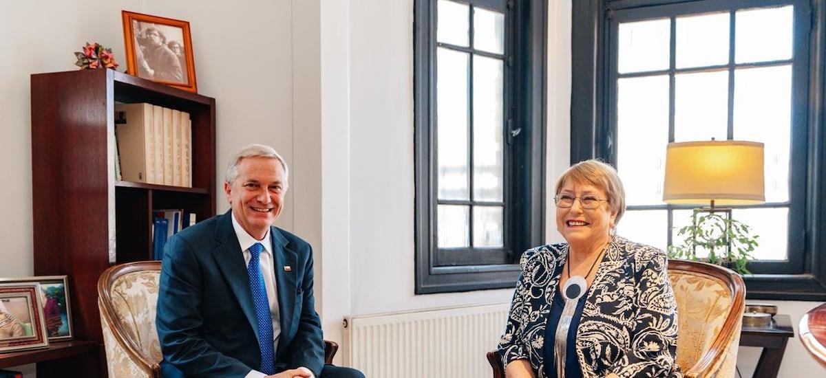 Kast busca dialogar con Lula y Sheinbaum por la candidatura de Michelle Bachelet a la ONU