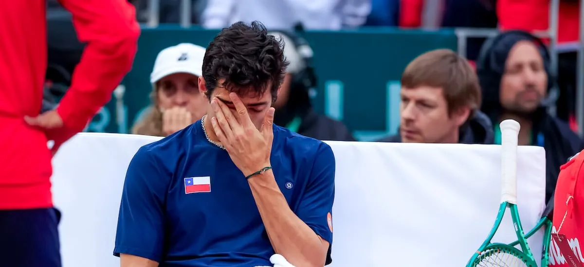 Christian Garin explica su fea derrota con Rafael Jódar en la Copa Davis: “Hay días que no sale nada”