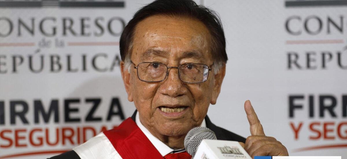De 83 años e investigado por corrupción: quién es José María Balcázar, el nuevo presidente de Perú