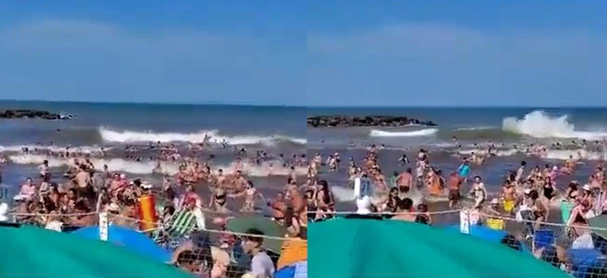 Qué es un meteotsunami, el fenómeno natural que dejó un muerto y más de 30 heridos en Argentina - La Tercera