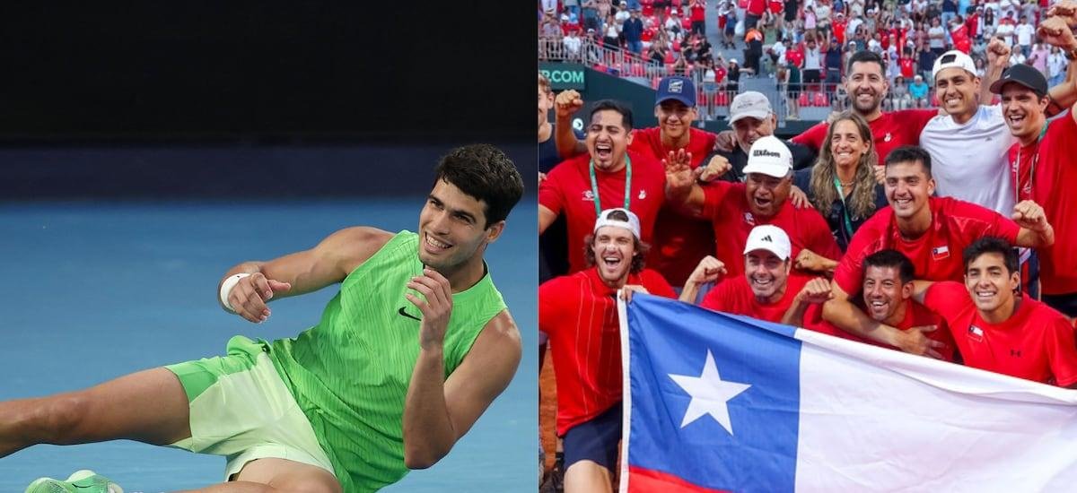 ¿Carlos Alcaraz viene a Chile? Los caminos que abre la serie entre el equipo de Nicolás Massú y España en la Copa Davis