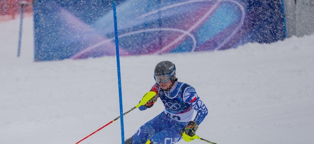 Tomás Holscher finaliza como el mejor sudamericano del Slalom en los Juegos Olímpicos de Invierno