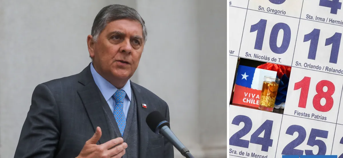Gobierno ratifica su rechazo al feriado del 17 de septiembre: "Para nosotros es inadmisible"
