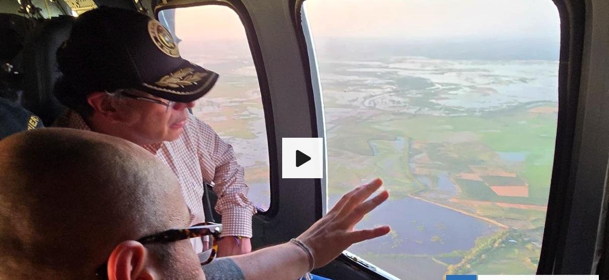 "Escapándome de que me maten": Petro denuncia supuesto plan para atentar contra su helicóptero