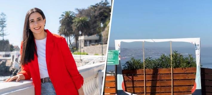 Detienen en Reñaca a sujeto por romper carteles de candidata y amenazarla con cuchillo