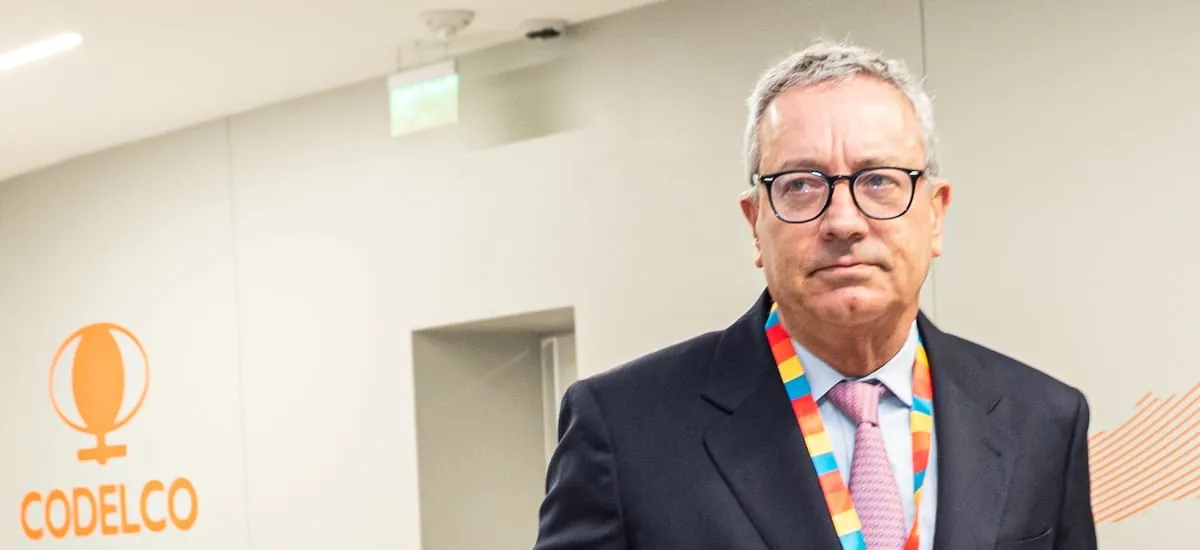 Bernardo Fontaine debuta como nuevo presidente del directorio de Codelco