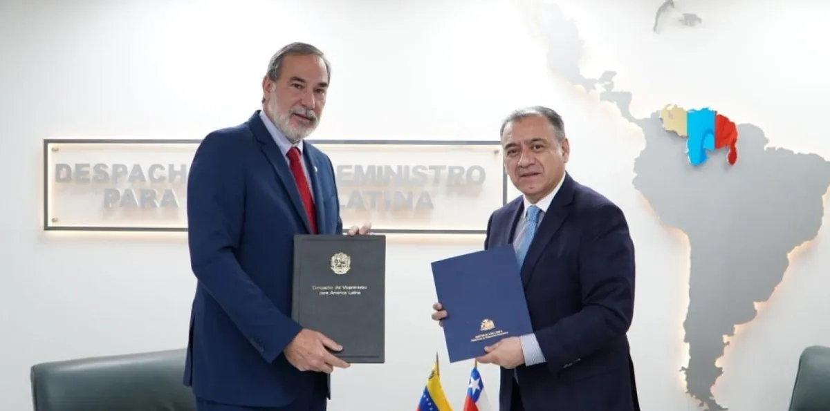 Chile y Venezuela formalizan el reinicio de sus relaciones consulares: "Hoy marca un hito en las relaciones"