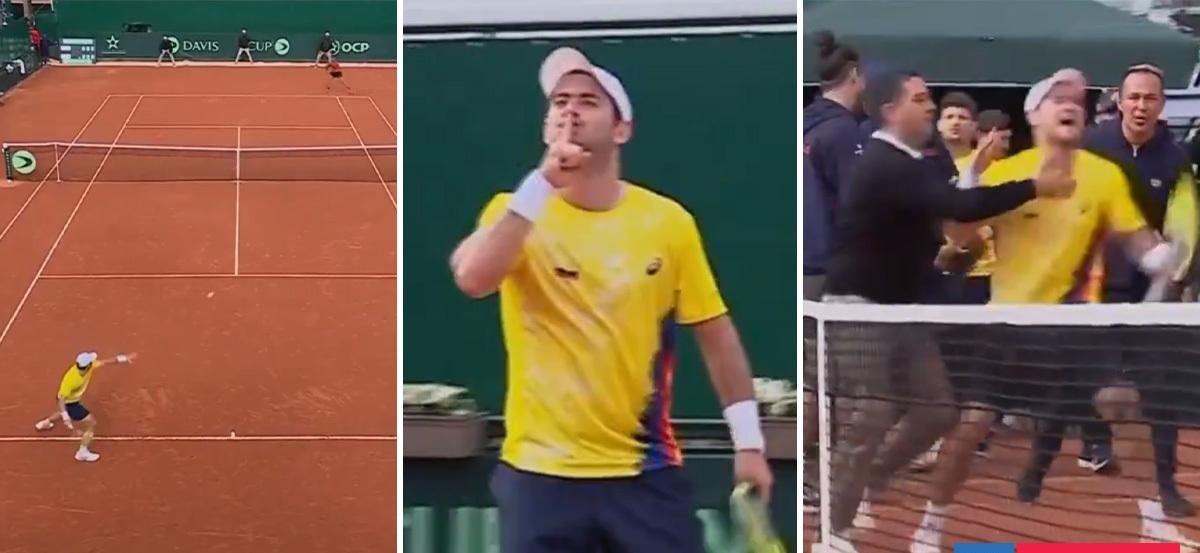Colombia derrota a Marruecos en Copa Davis y celebración termina en incidentes