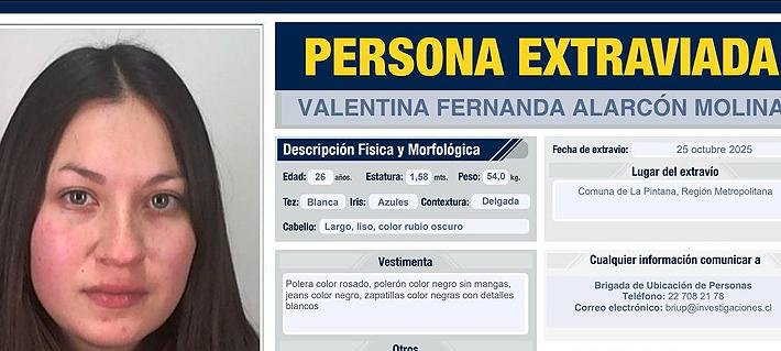 Cuerpo encontrado en La Pintana es de joven que estaba desaparecida: Presenta avanzada descomposición