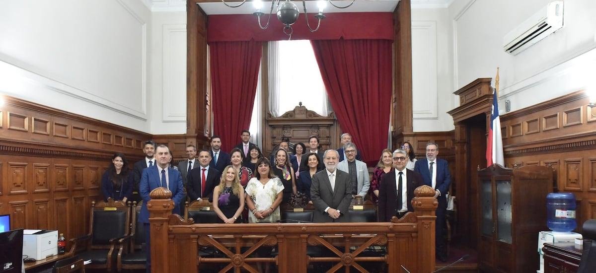 Ministra Marisol Rojas Moya asumirá en marzo: Fernando Carreño Ortega se despide de la presidencia de Corte de Santiago - La Tercera