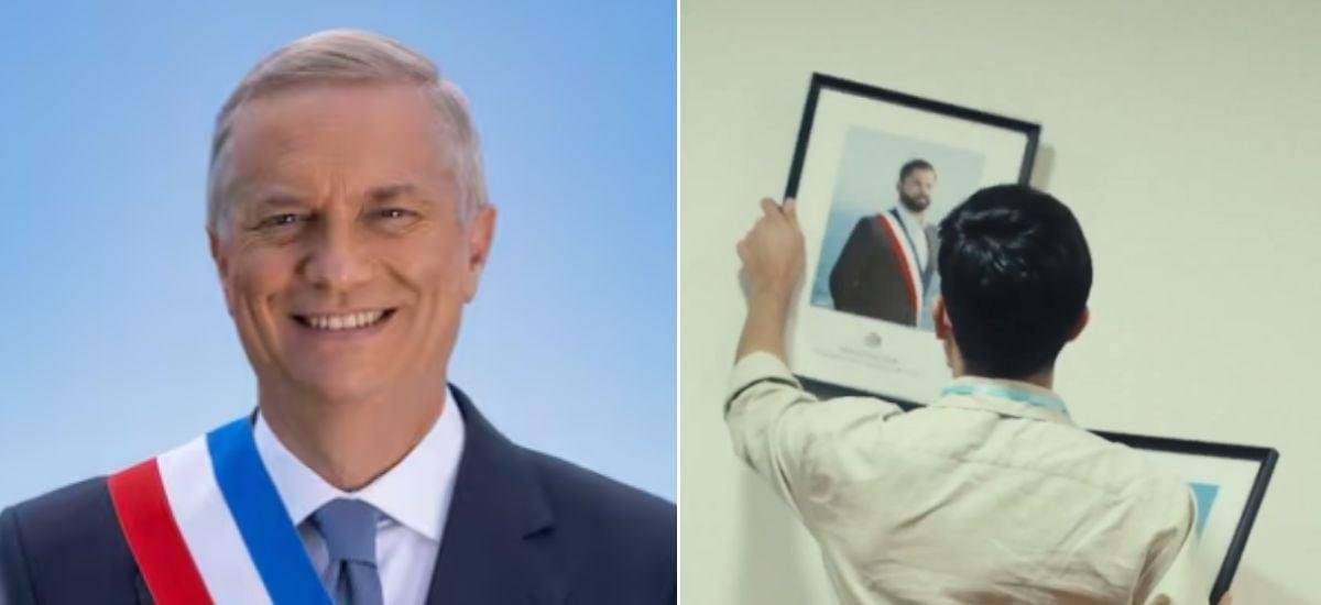 Kast revela su foto oficial con significativo mensaje: “A dejar atrás la tormenta”, pero “que nos den un tiempo”