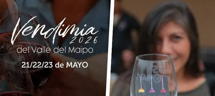 Entradas liberadas y preventa de copas: La Vendimia del Valle del Maipo calienta motores para su cuarta edición