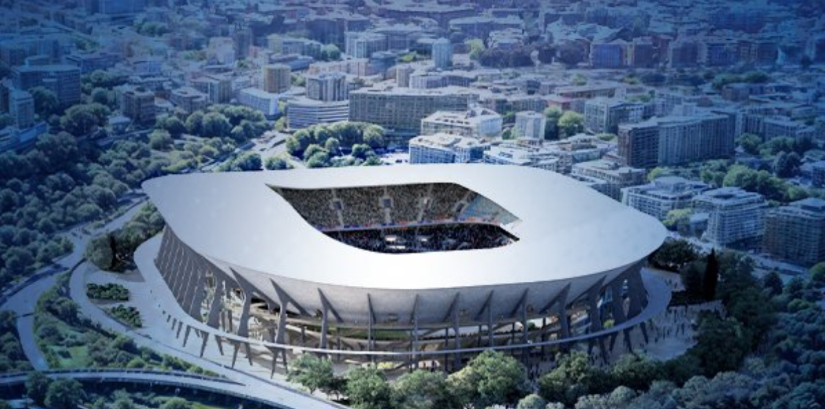 Lazio presentó el proyecto para su nuevo estadio con miras a la Eurocopa 2032