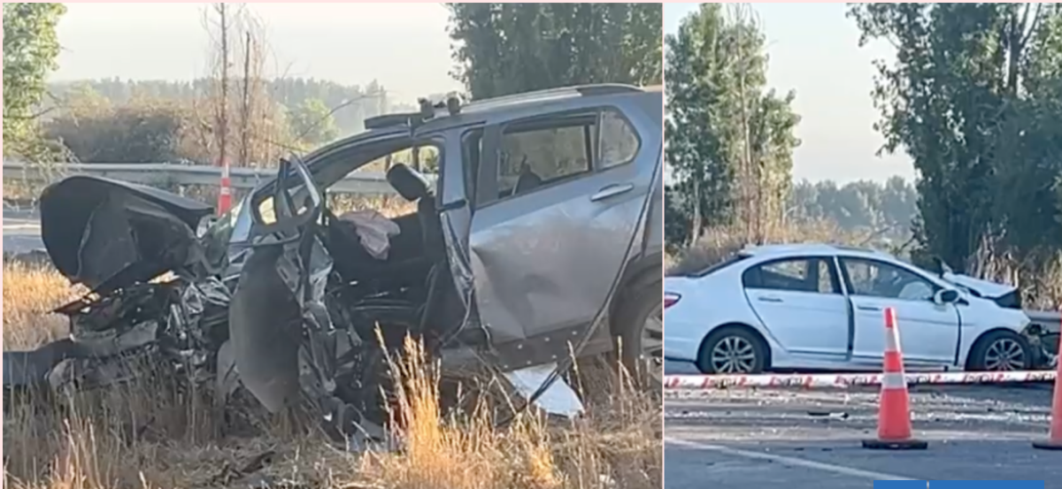 Fatal accidente de tránsito en Lampa deja a una mujer fallecida y un hombre en riesgo vital