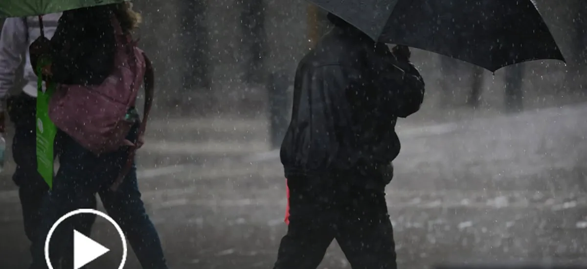 Declaran alerta roja en la Región Metropolitana por tormenta eléctrica