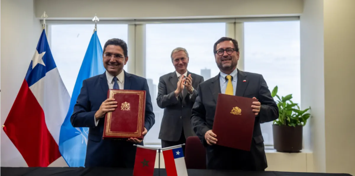 Chile y Marruecos sientan bases para un TLC y fijan postura por el Sahara Occidental
