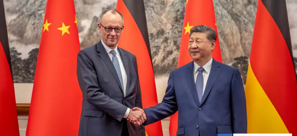 Canciller alemán concreta histórica visita y acercamiento con China, en medio de pugnas con EEUU