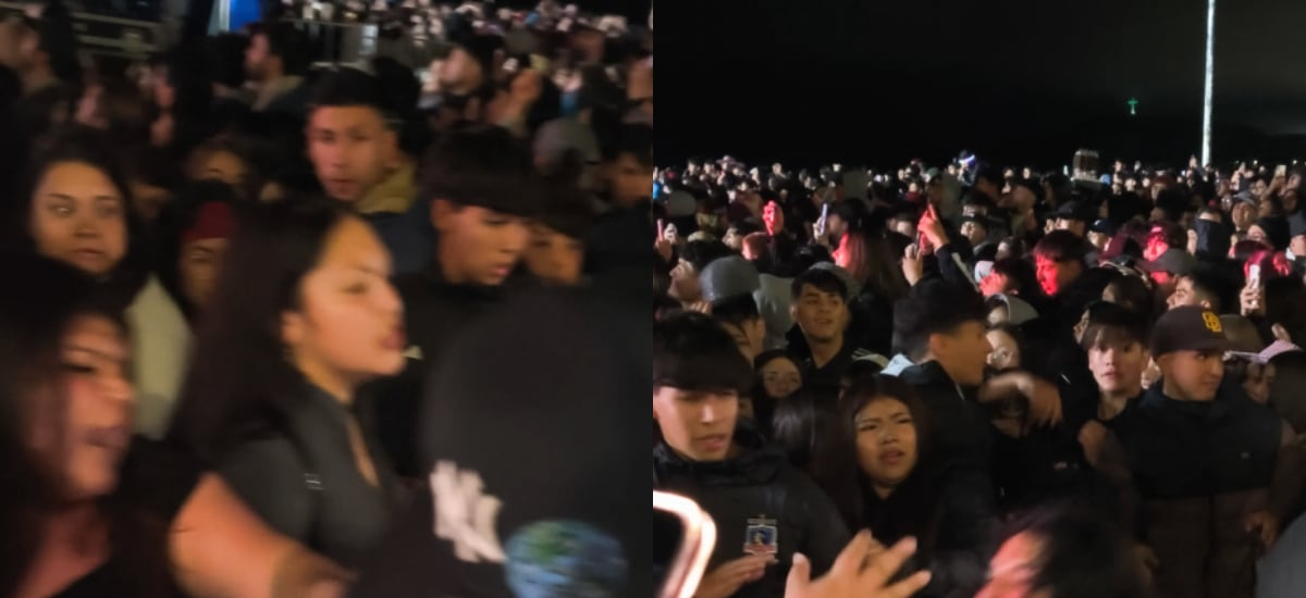 Continúa la violencia en el Festival de Puerto Montt: un grupo de mujeres protagonizó pelea al ritmo de “Guau Dice Mi Perro”