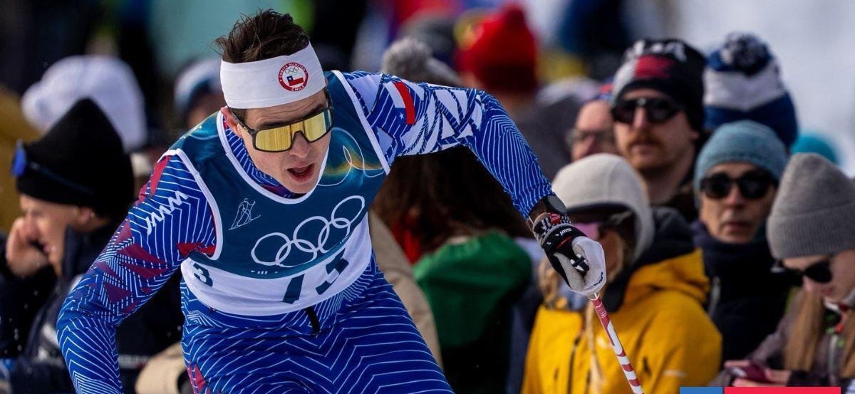 Chileno Sebastián Endrestad completó la Sprint del Esquí de Fondo en JJOO de Invierno