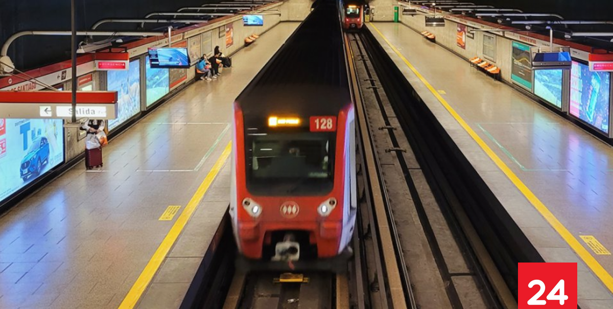 Metro de Santiago informa que diversas estaciones de la Línea 2 se encuentran cerradas