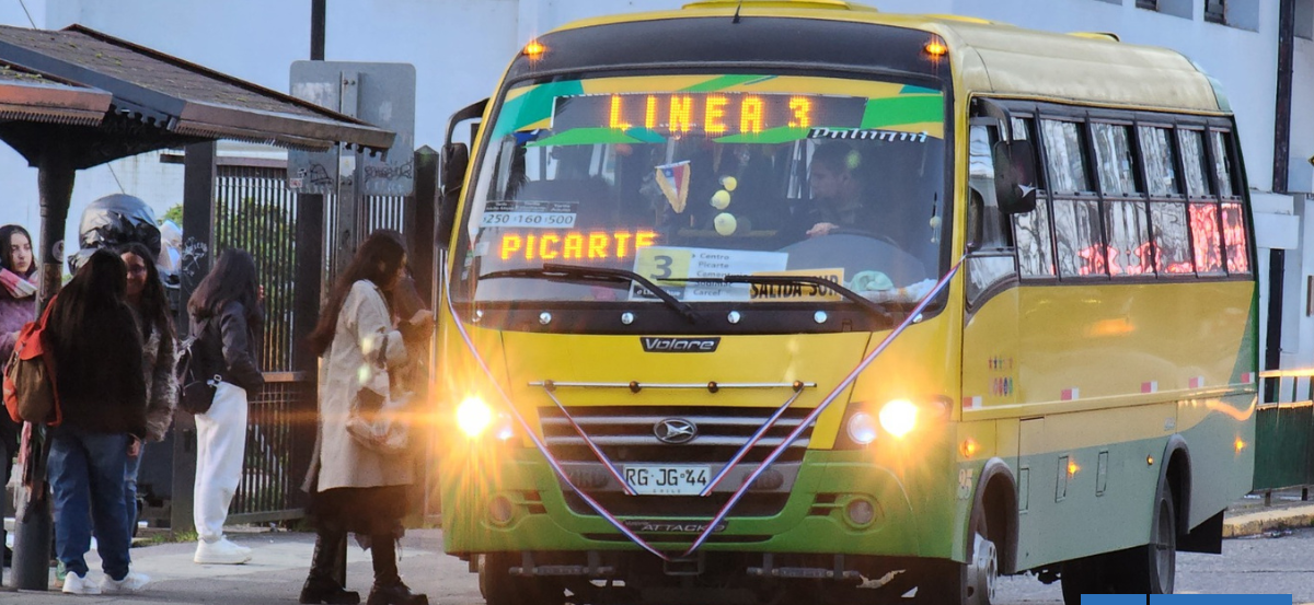 Anuncian alzas de hasta $20 en pasajes del transporte público en Valdivia y Niebla