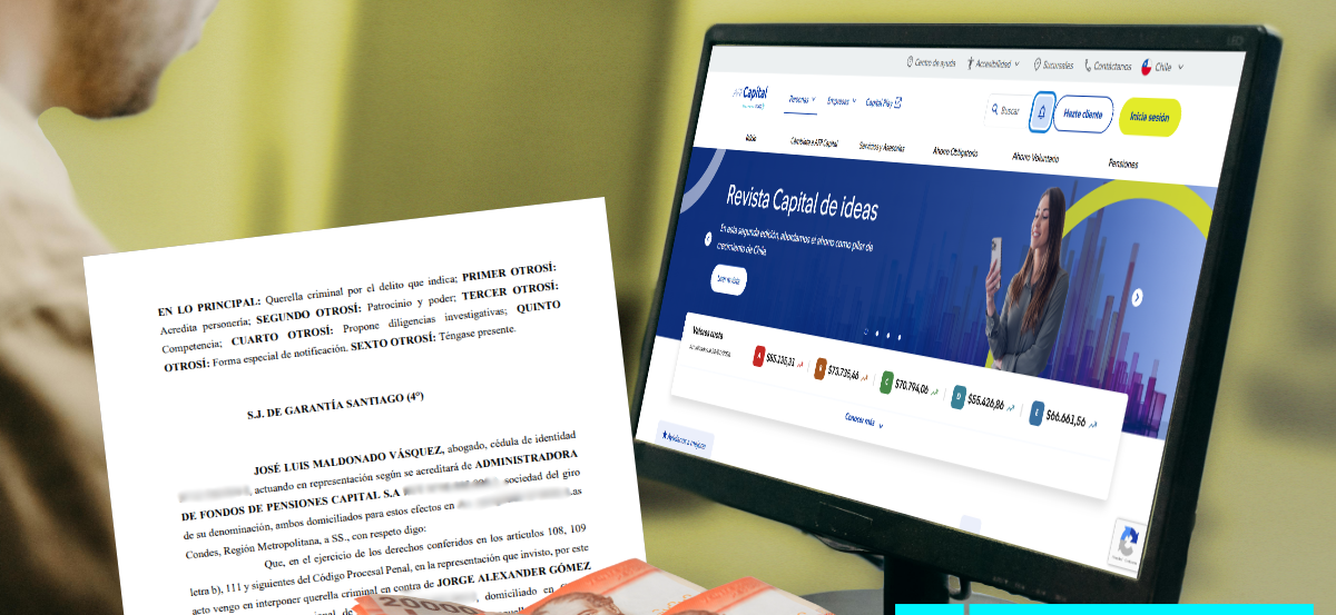 Una tía y su suegro: el empleado de AFP acusado de desviar millonarias pensiones para sus parientes