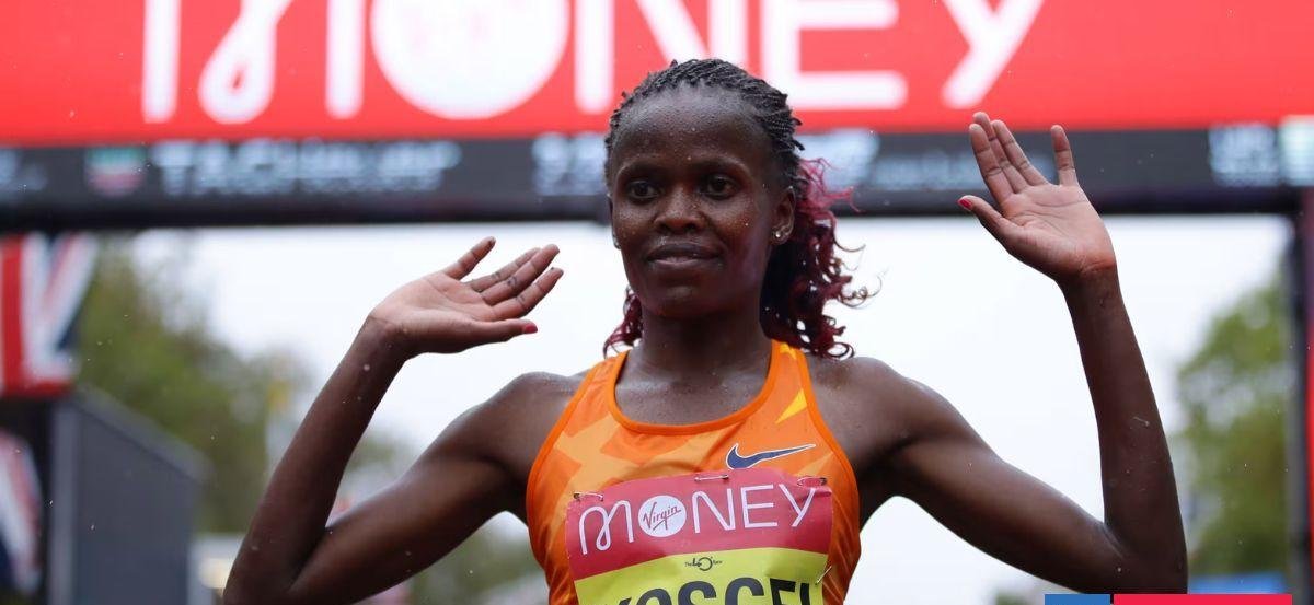 Maratonista keniata Brigid Kosgei cambia de nacionalidad para competir en JJOO Los Angeles 2028