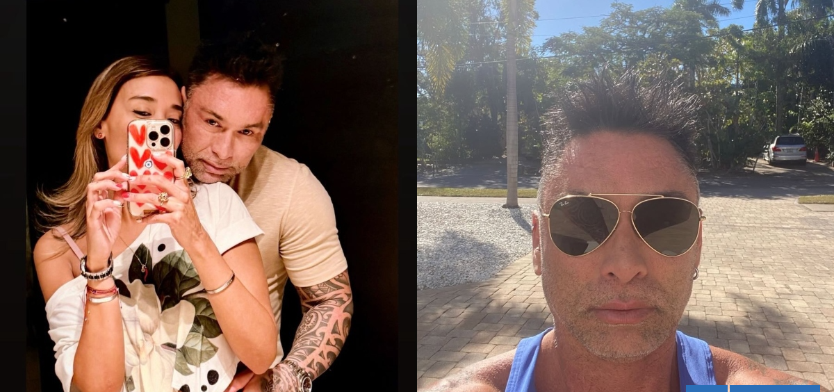 "Nos quisimos a escondidas muchos años": la declaración de amor del Chino Ríos a su nueva pareja