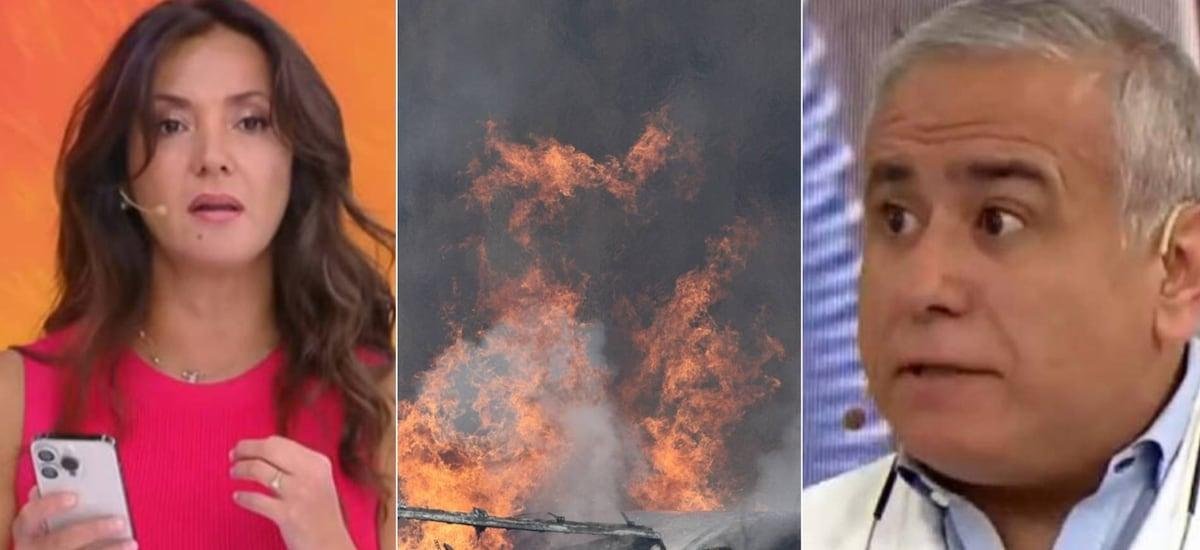 Doctor Ugarte abandona abruptamente el Tu Día en medio de emergencia por explosión: Priscilla Vargas explicó sensible motivo