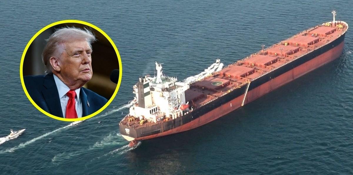 Donald Trump sigue "de cerca" la situación en Irán mientras EEUU insta a los barcos comerciales a evitar el Medio Oriente