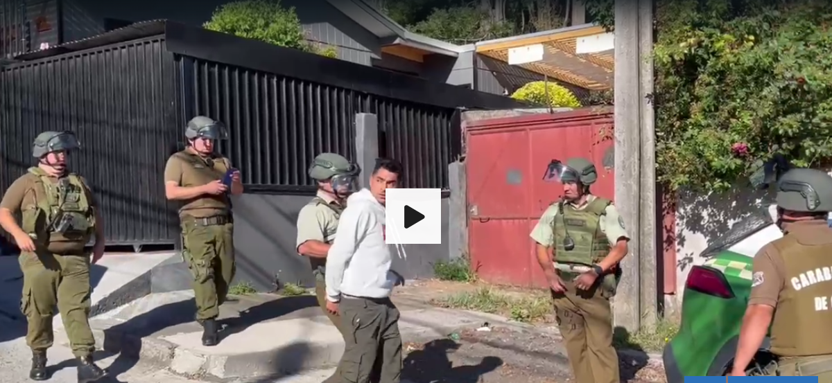 Amplio operativo por denuncia de VIF en Concepción: hombre amenazó con pistola a su pareja