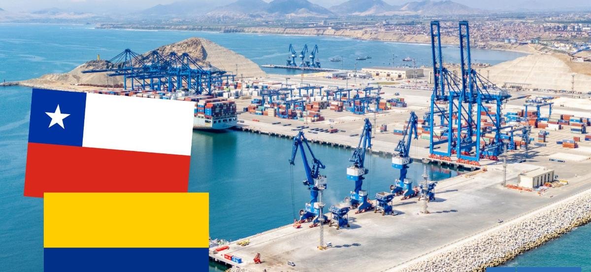 El valor de trasbordo del Megapuerto de Chancay y las cargas chinas con destino a Chile y Colombia